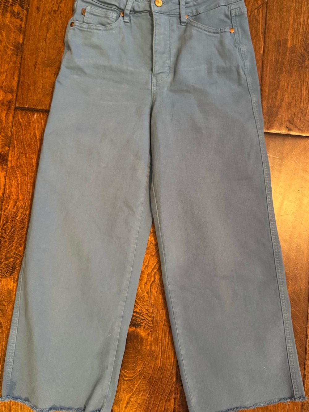 Judy Blue Light Blue High-Rise Cropped pants